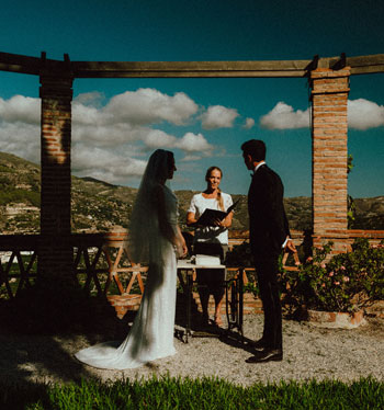wedding ceremony in granada